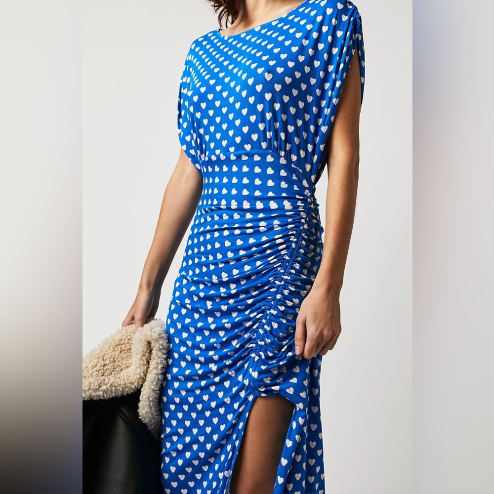 🎉LAST PIECE 🎉FREE PEOPLE Lakeside Maxi Printed Dress - Picture 2 of 8